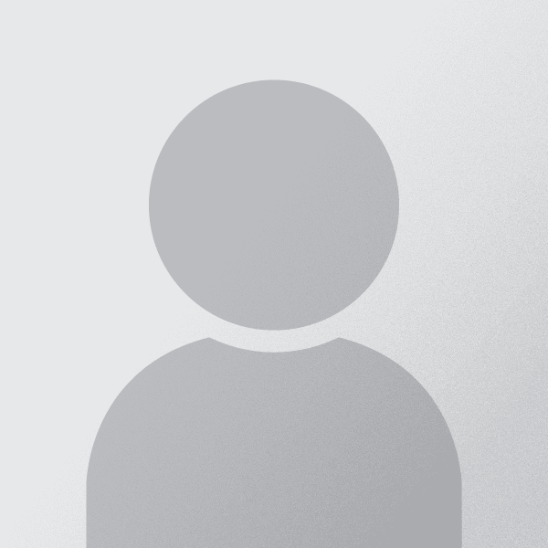 Default anonymous profile silhouette on gray background.